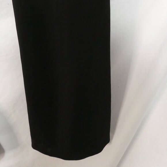 Unbranded | XXL | Chic Black Flared Pants | Crecent Moon Zipper Pull - Picture 16 of 16